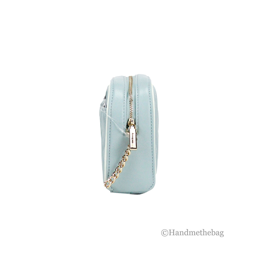 Kate Spade Carey Mini Sage Quilted Camera Crossbody Bag
