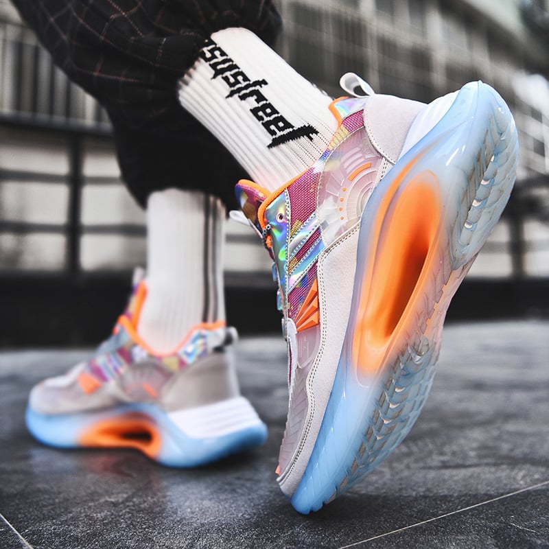 Men's Low-Top Basketball Sneakers for Sports & Leisure
