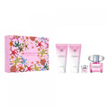 Versace Bright Crystal 4-Pieces Set for Women Floral Fruity Fragnance 9.59 Fl Oz