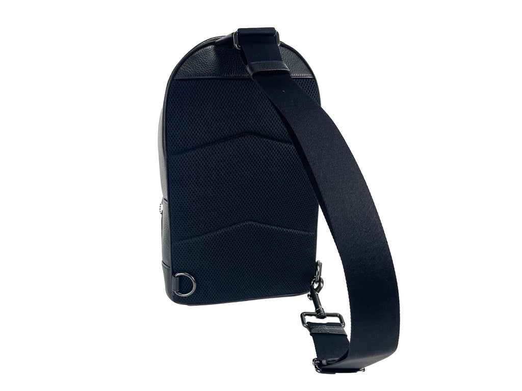 Coach (2540) West Black Leather Sling Pack Bag