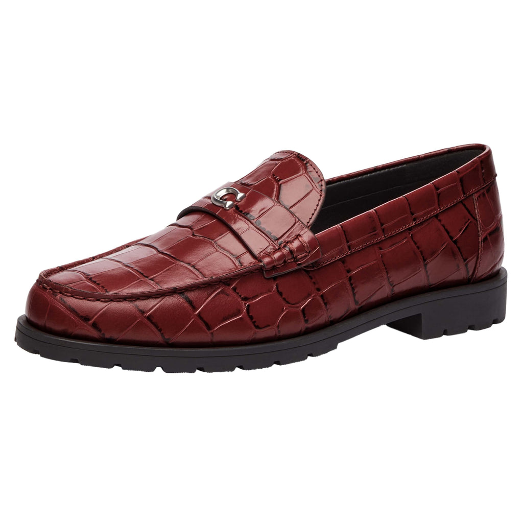 COACH Womens Jocelyn Loafer Dark Ruby 7