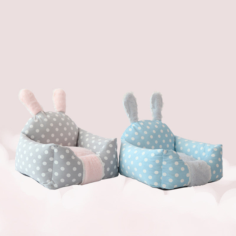 Universal Dog Bed with Washable Cushion for Pets