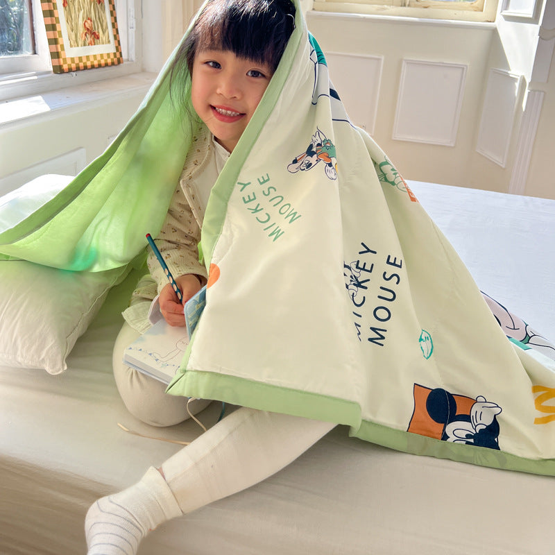 Disney Cartoon Kids Summer Blanket for Infants