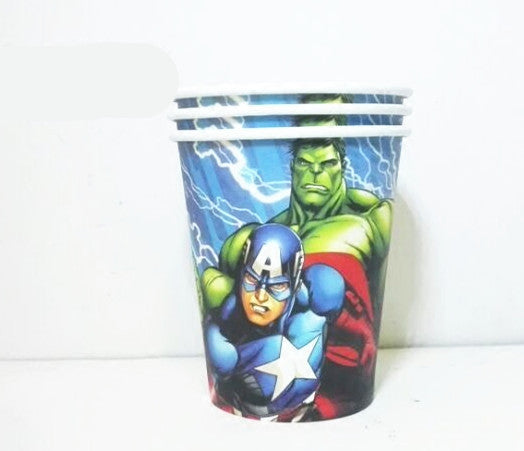 Avengers Captain America Birthday Party Decor Supplies