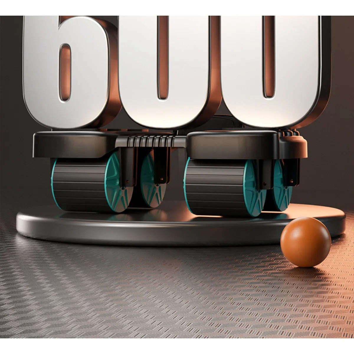Intelligent Auto-Rebound Ab Wheel