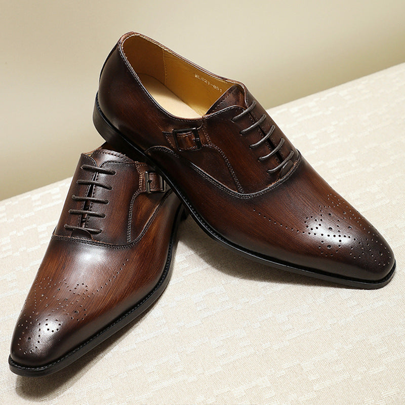 Men's High-End Casual Oxford Dress Shoes