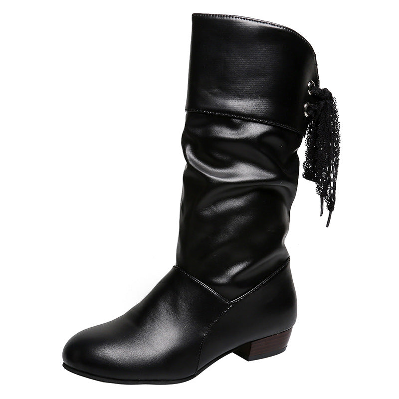 New Low-Heeled Boots for Autumn and Winter