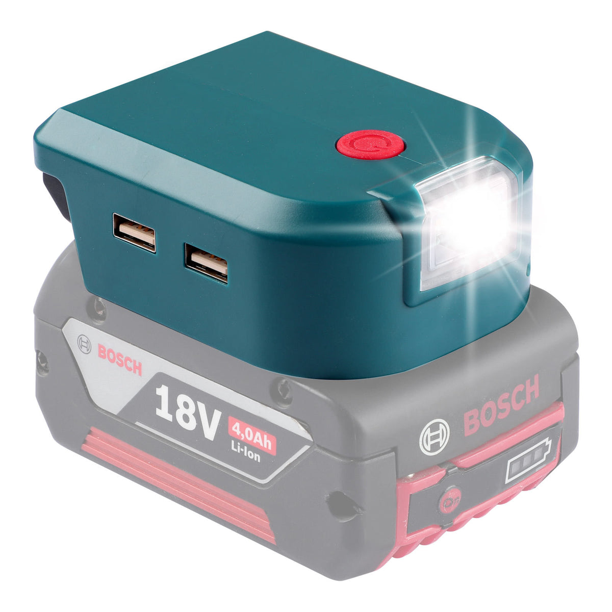 USB Rechargeable Light for Makita, DeWalt, Bosch (1pc)