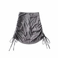 High Waist Pleated Short Skirt for Women