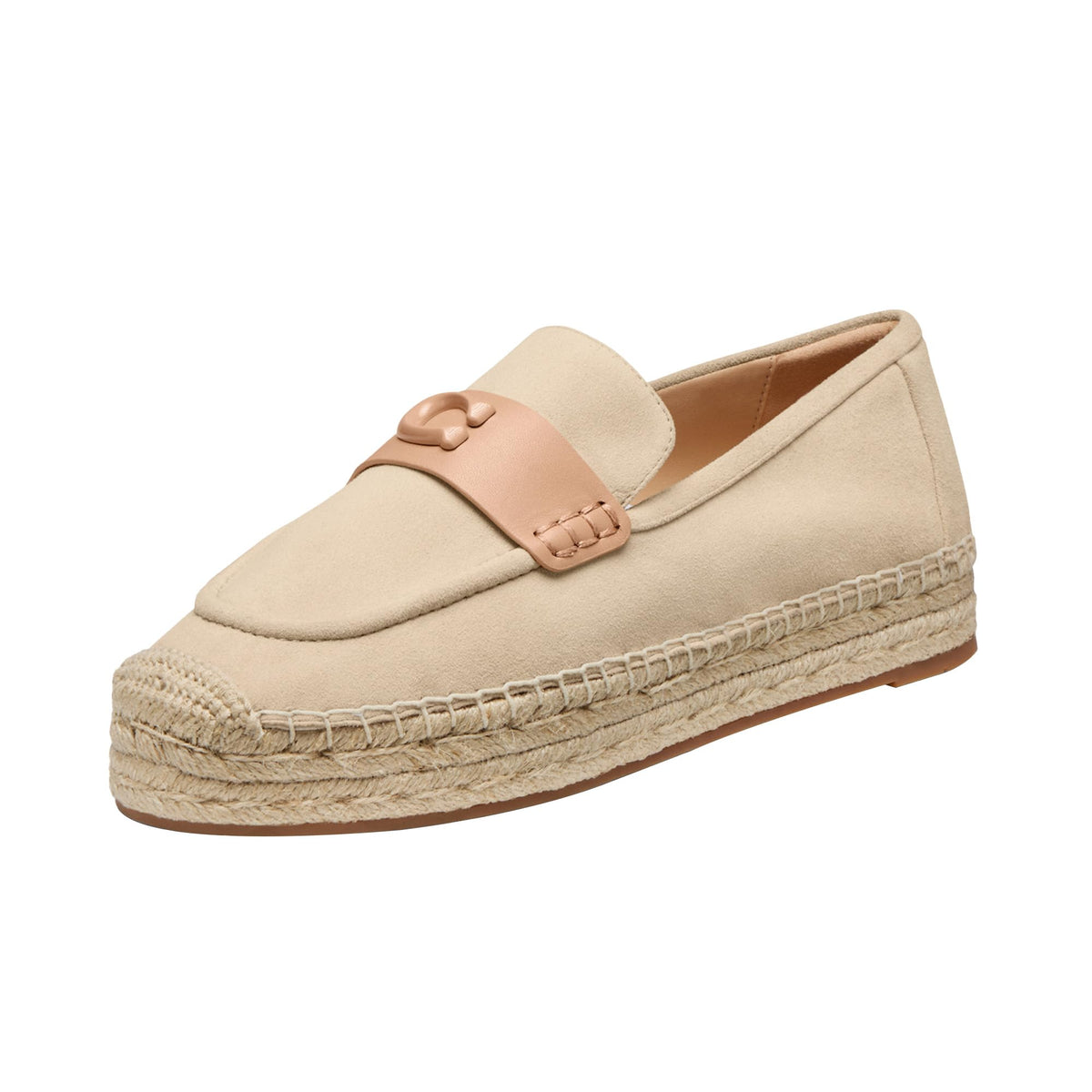 Coach Womens Camilla Espadrille Sandal Beechwood 7