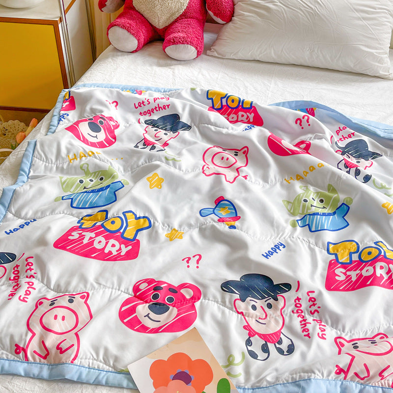Disney Cartoon Kids Summer Blanket for Infants