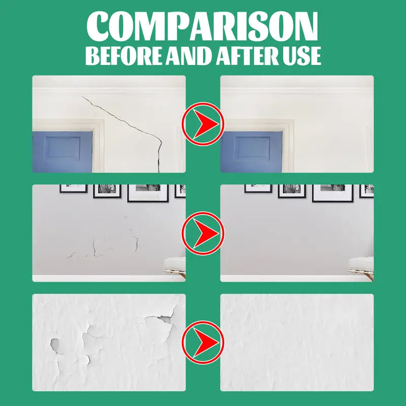 Wall Repair Paste for Cracks and Nail Holes, Waterproof