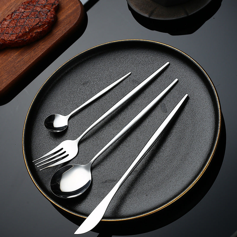 Stainless Steel Portuguese Cutlery Set for Dining