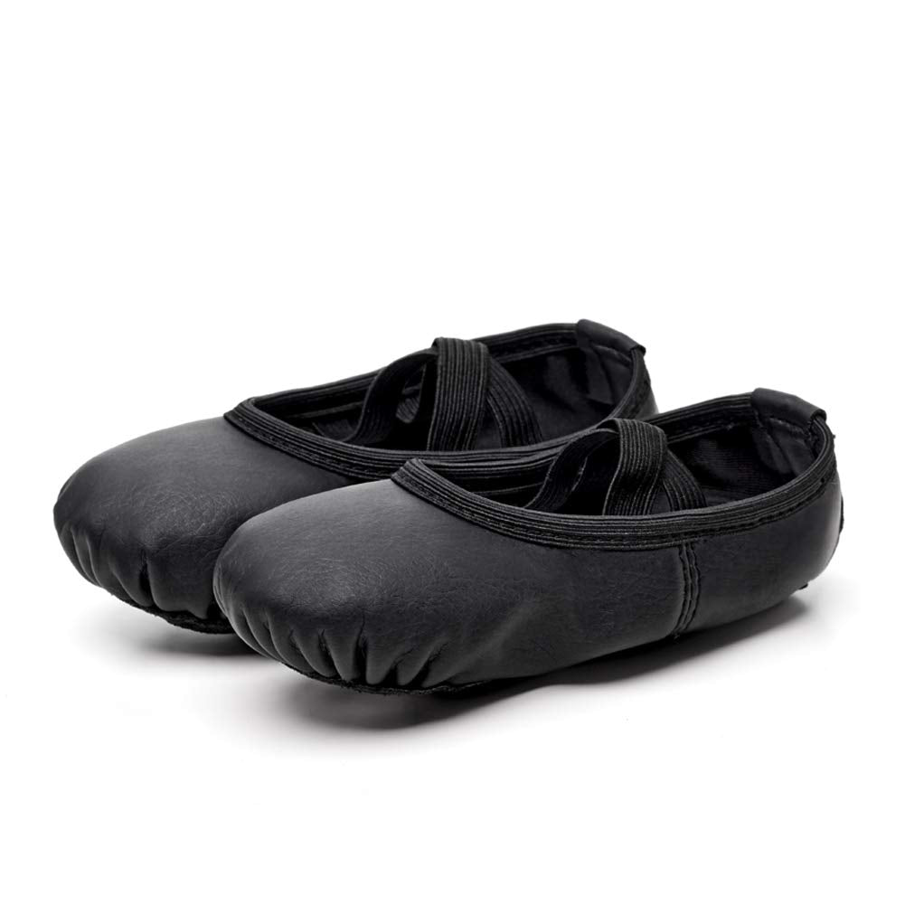 Stelle Girls' Soft Leather Ballet Shoes – Split Sole