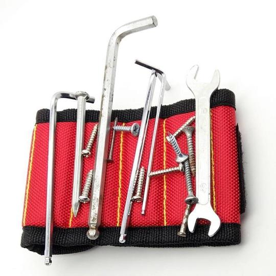 Powerful Magnetic Wristband for Tools and Accessories