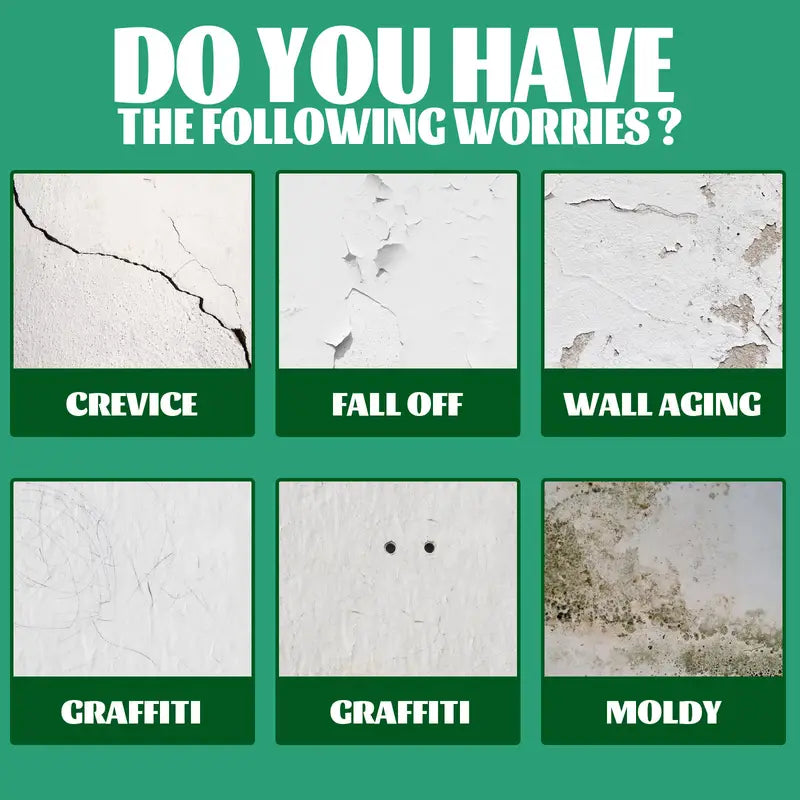 Wall Repair Paste for Cracks and Nail Holes, Waterproof