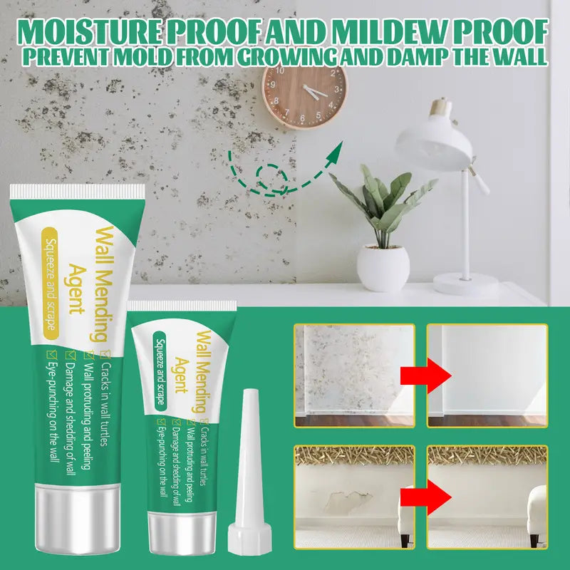 Wall Repair Paste for Cracks and Nail Holes, Waterproof