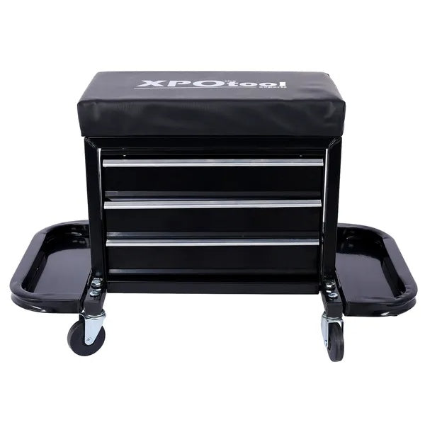 Heavy Duty Workshop Bench - Rolling Bench For Garages And Workshops With 360 Degree Swivel Wheels - Ideal Mechanical Bench Or Workshop Bench