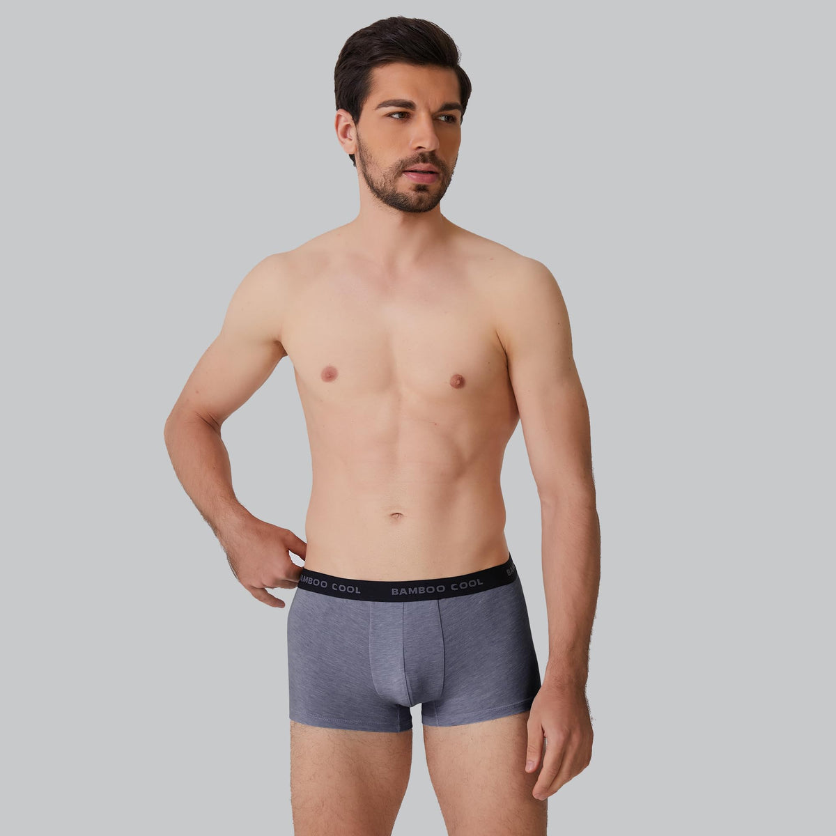 BAMBOO COOL Men's Ultra Breathable Boxer Briefs (Multipack)