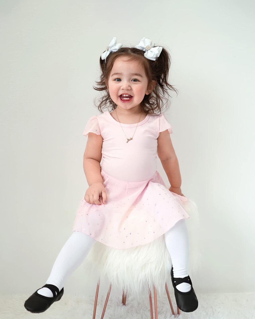 Stelle Girls' Soft Leather Ballet Shoes – Split Sole