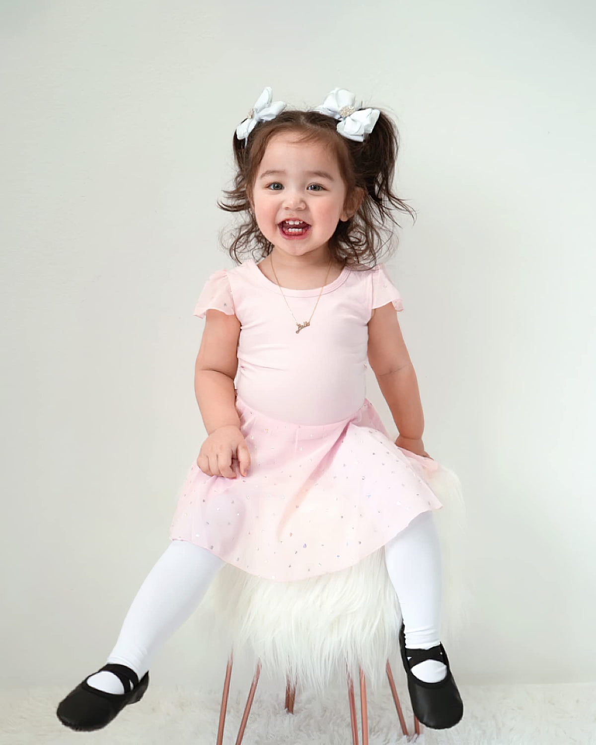 Stelle Girls' Soft Leather Ballet Shoes – Split Sole