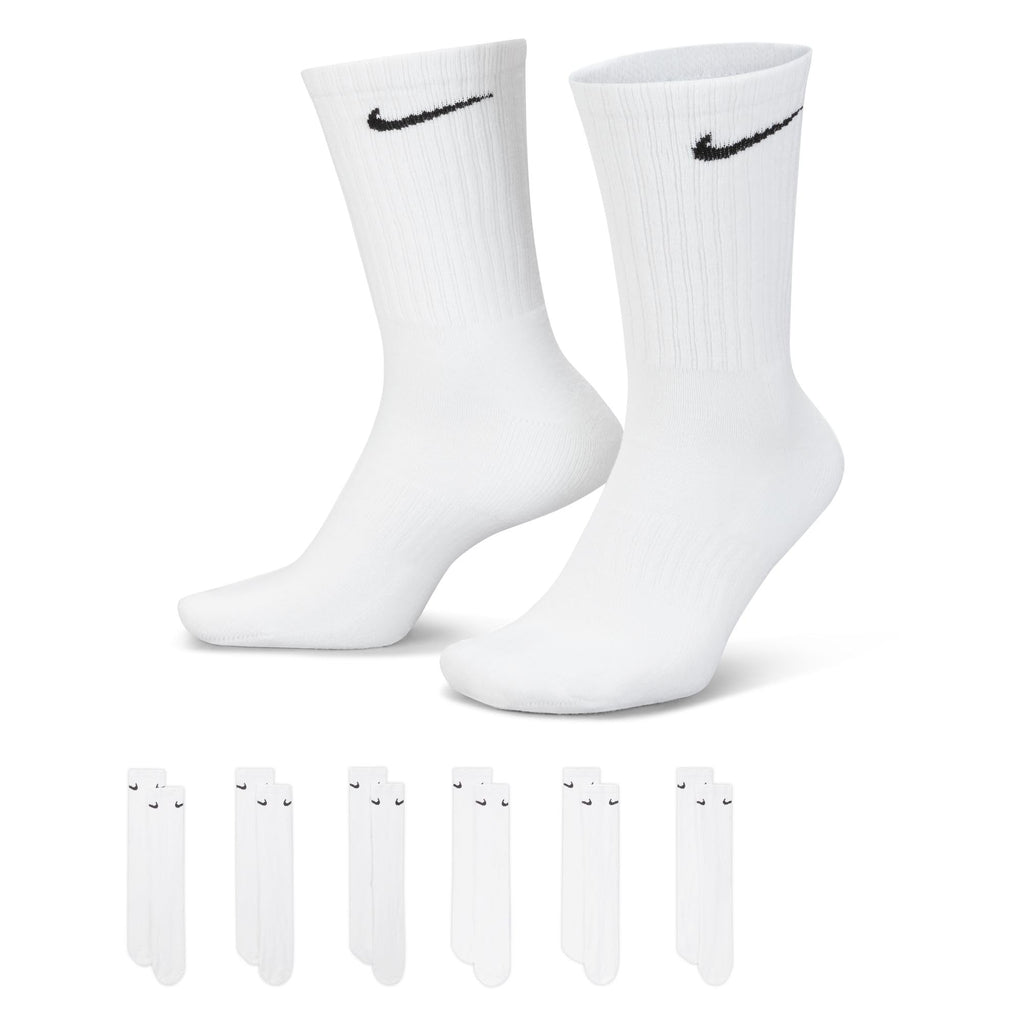 Nike Everyday Cushioned Crew Socks (6-Pack)