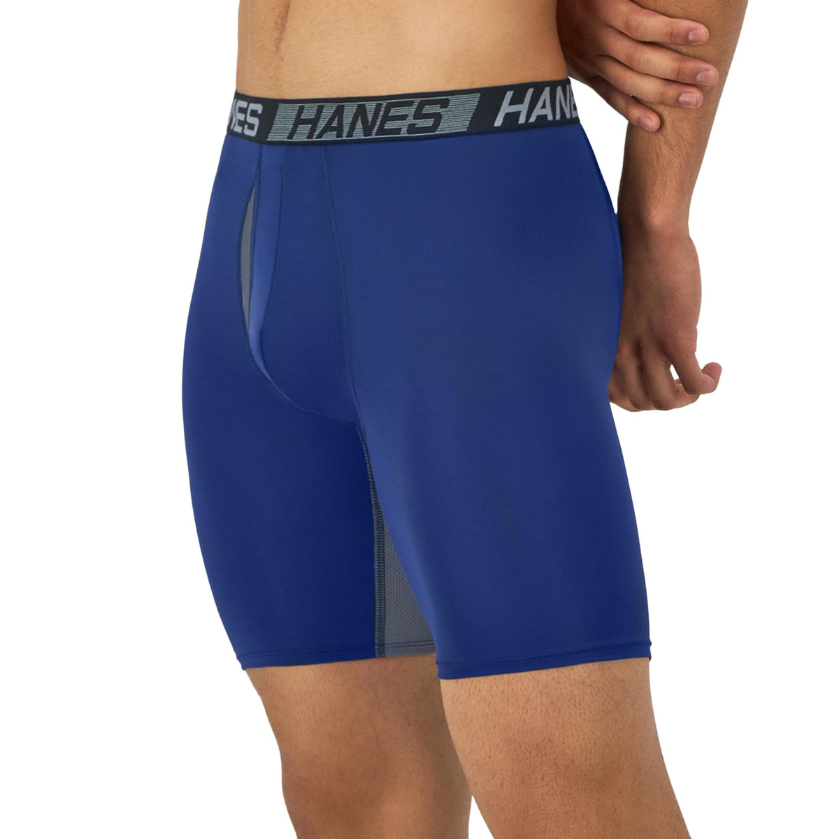 Hanes Men's Total Support Pouch Boxer Briefs (3-Pack)