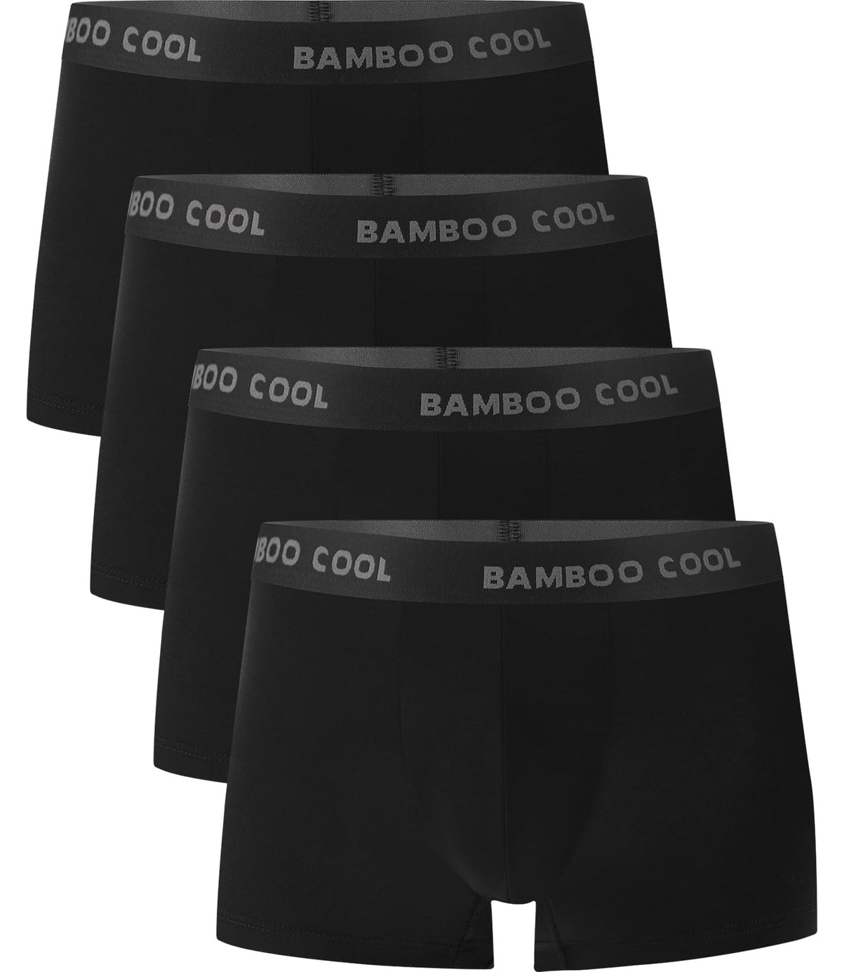 BAMBOO COOL Men's Ultra Breathable Boxer Briefs (Multipack)