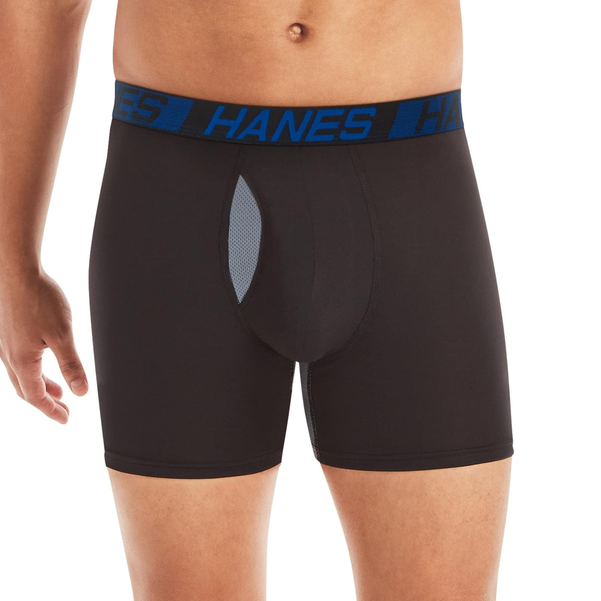 Hanes Men's Total Support Pouch Boxer Briefs (3-Pack)
