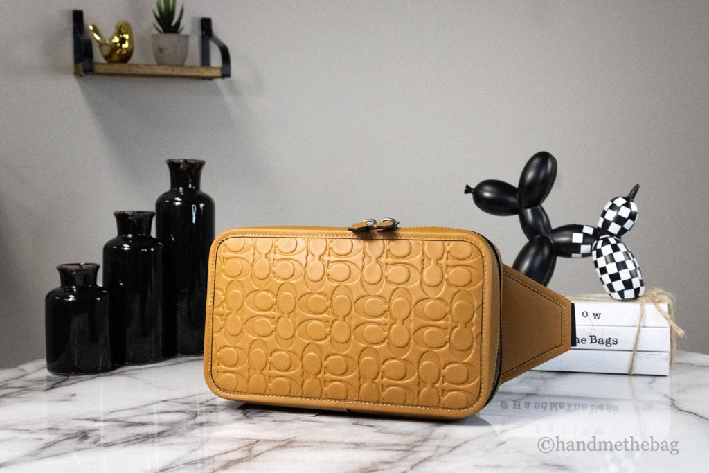 Coach Sullivan Penny Embossed Logo Leather Pack Belt Bag