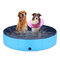 PJZP Large Dog Pool Foldable Dog Pool pet Pool Dog Swimming Pool Portable Suitable for Indoor and Outdoor use(48x12in)