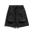 Casual Hip-Hop Cargo Shorts with Straps by MAMC