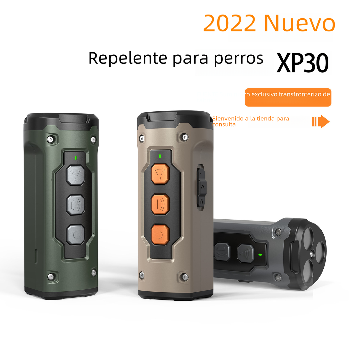 2023 Ultrasonic Dog Repeller with Flashlight Feature