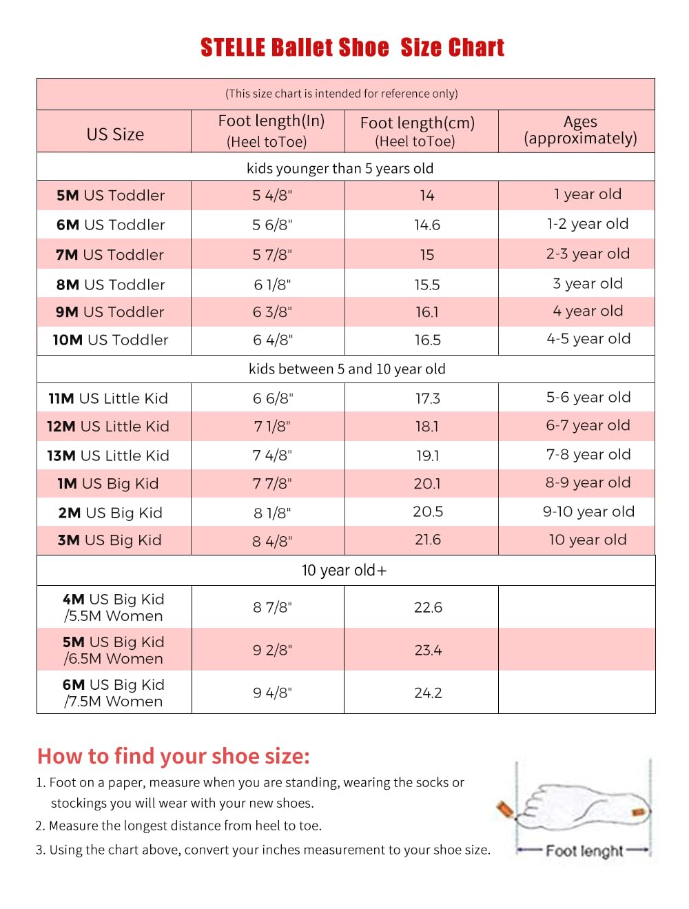Stelle Girls' Soft Leather Ballet Shoes – Split Sole
