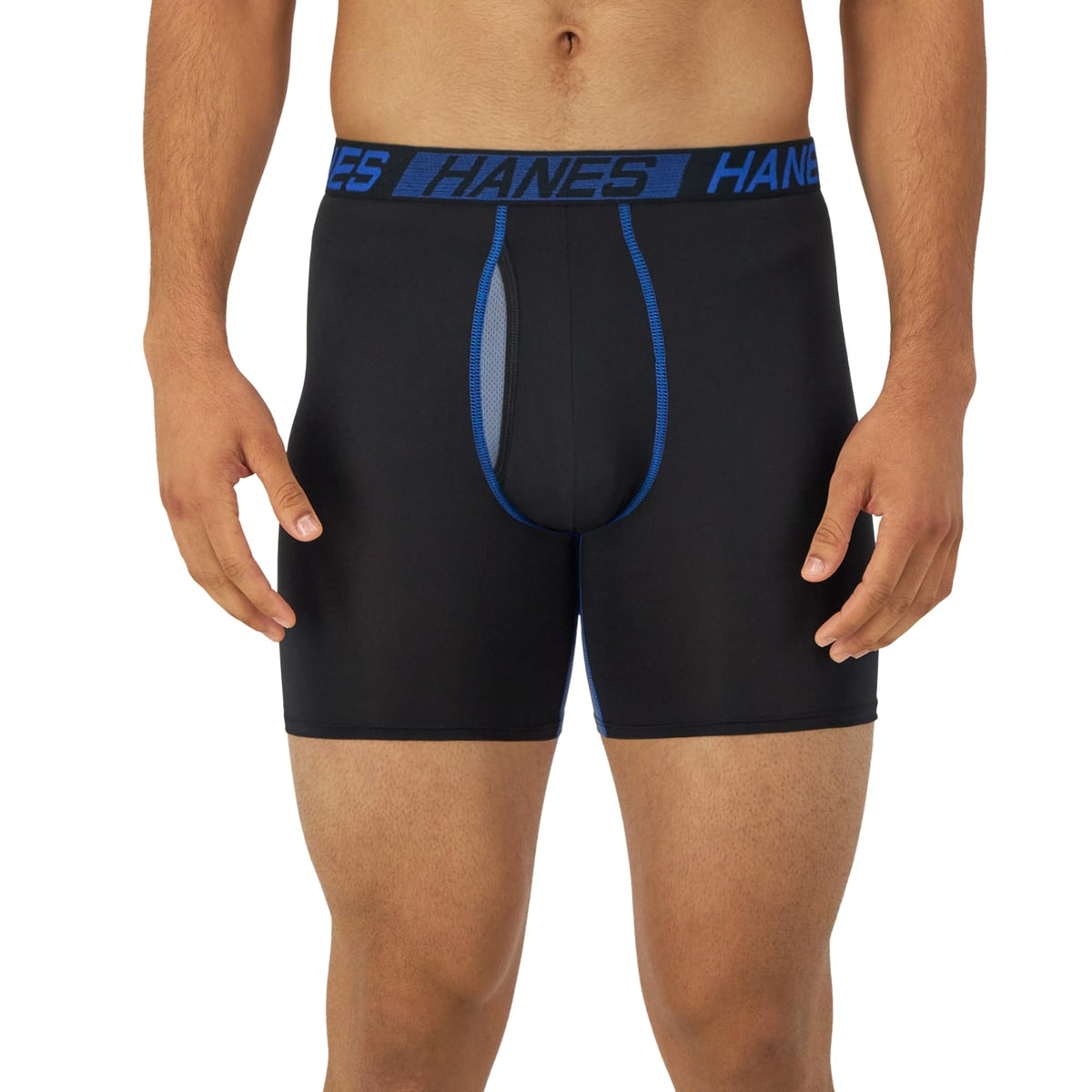 Hanes Men's Total Support Pouch Boxer Briefs (3-Pack)