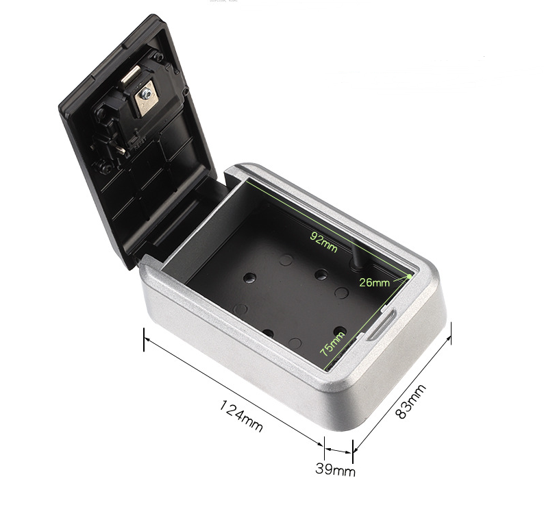 Wall-Mounted Password Box for Outdoor Storage
