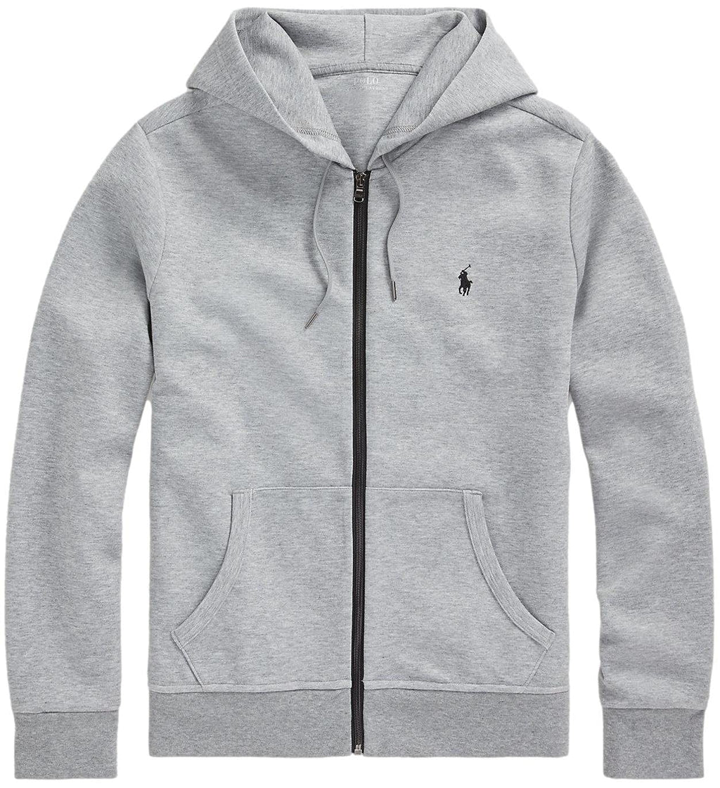 POLO RALPH LAUREN Double Knit Tech Fleece Hoodie - XXL - AshGrey