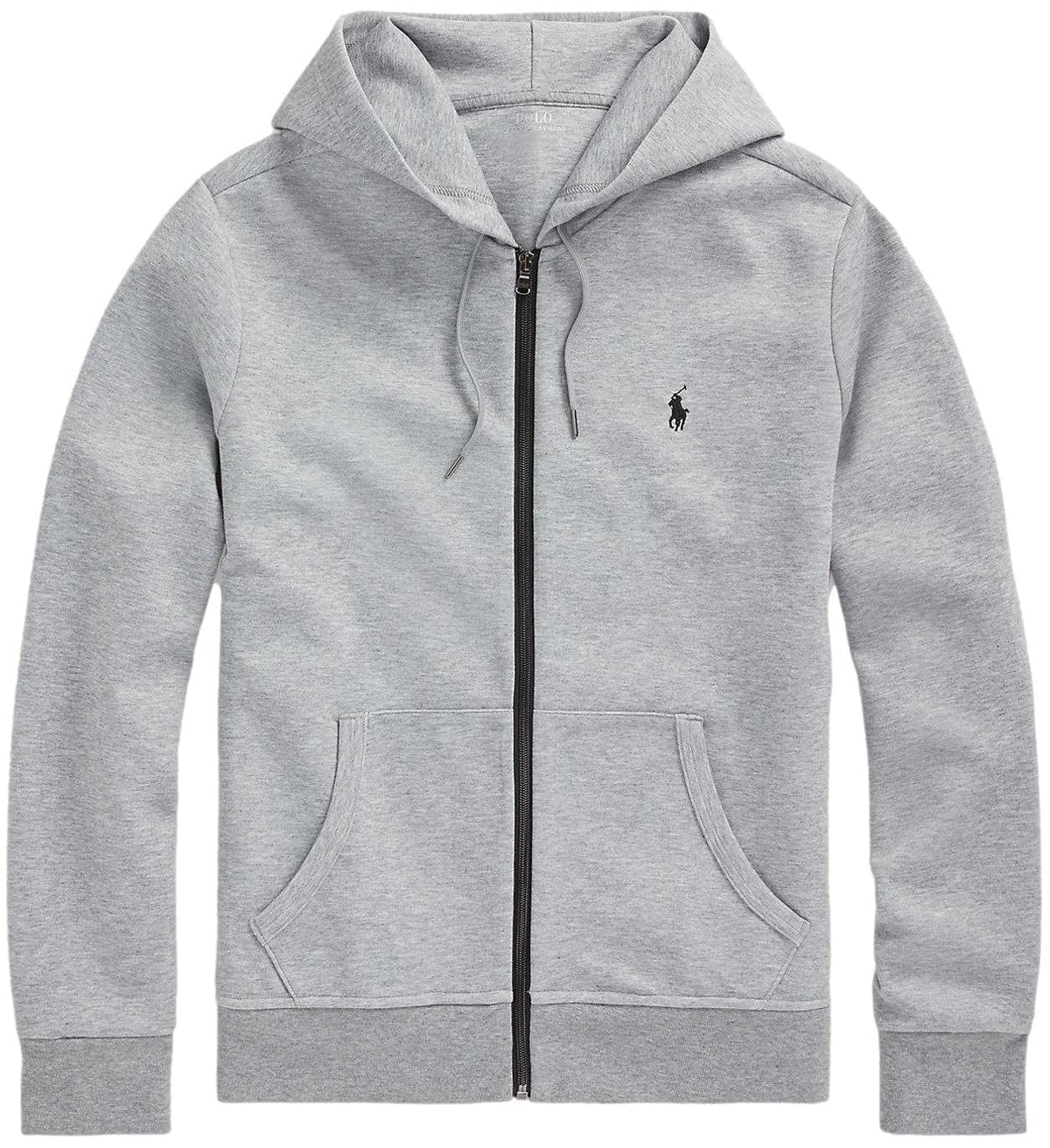 POLO RALPH LAUREN Double Knit Tech Fleece Hoodie - XXL - AshGrey