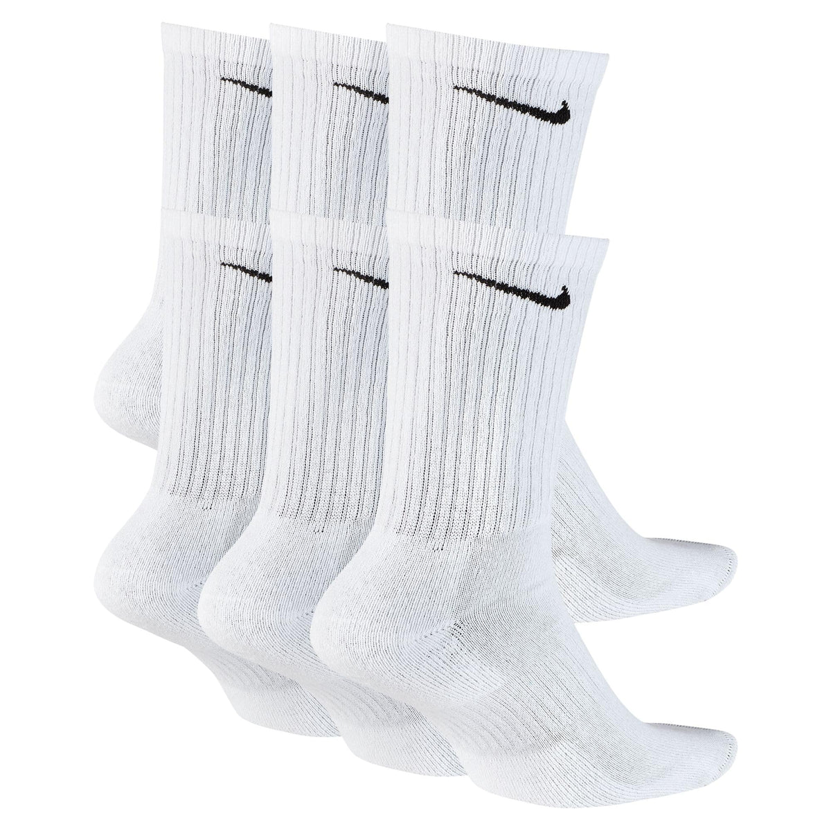Nike Everyday Cushioned Crew Socks (6-Pack)