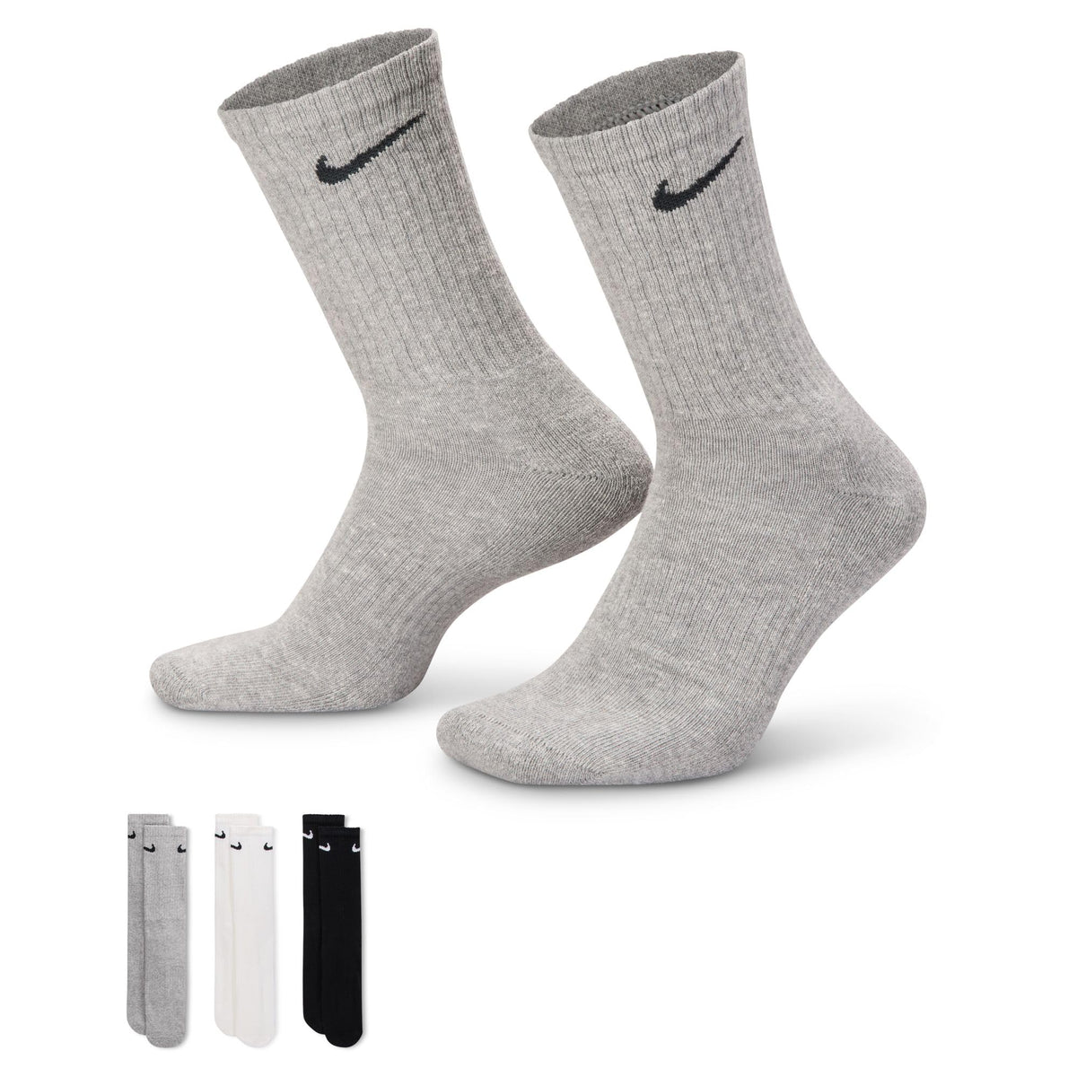 Nike Everyday Cushioned Crew Socks (6-Pack)