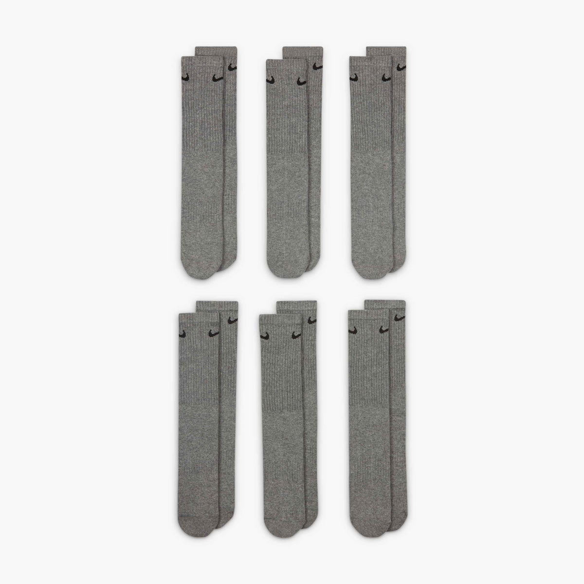Nike Everyday Cushioned Crew Socks (6-Pack)