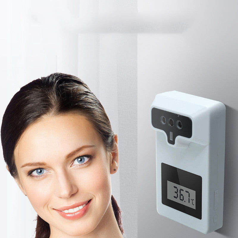 Wall-Mounted Infrared Forehead Thermometer for Quick Detection