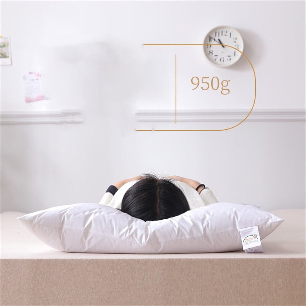 High-End Sateen Cotton Fluffy Pillow Core
