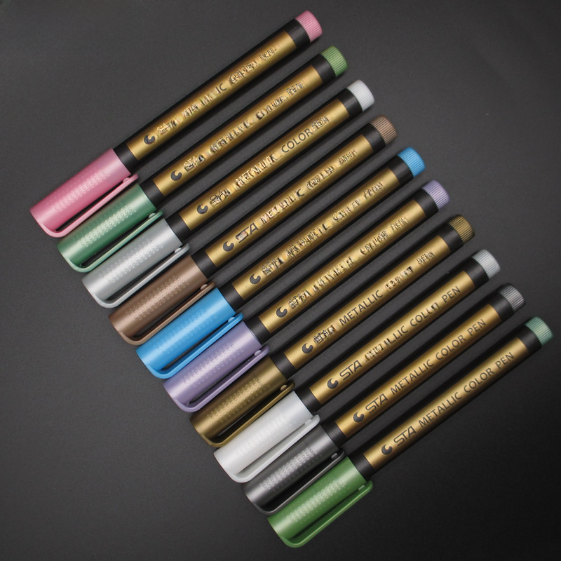 Colorful Metal Markers for DIY Scrapbooking (Set)