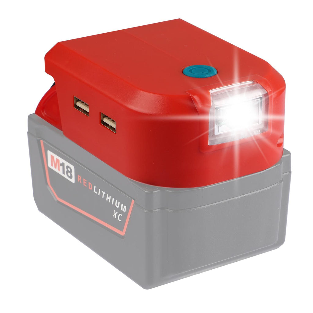 USB Rechargeable Light for Makita, DeWalt, Bosch (1pc)
