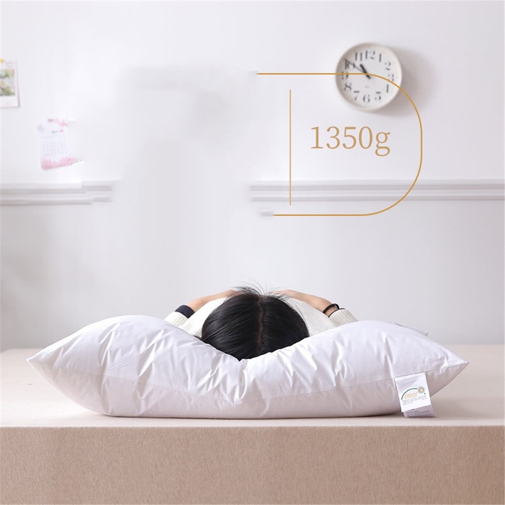 High-End Sateen Cotton Fluffy Pillow Core