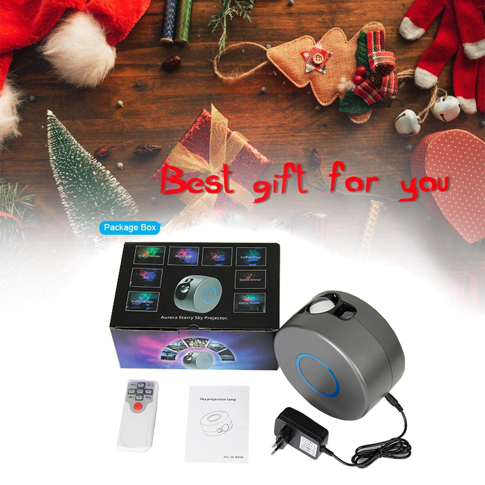 Galaxy Starry Sky Rotating Projector with LED Laser