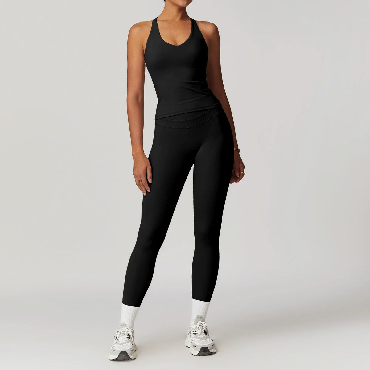 2 Pieces Sportswear Women Yoga Set Gym Clothes Sportswear Yoga Suits Fitness Set Tracksuits Sports Bra Gym High Waist Leggings
