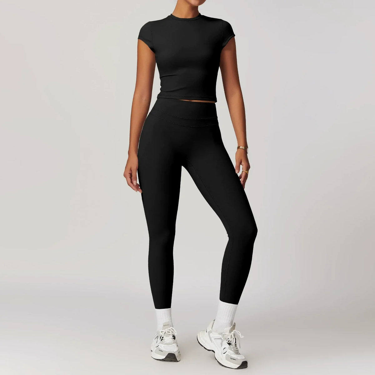 2 Pieces Sportswear Women Yoga Set Gym Clothes Sportswear Yoga Suits Fitness Set Tracksuits Sports Bra Gym High Waist Leggings
