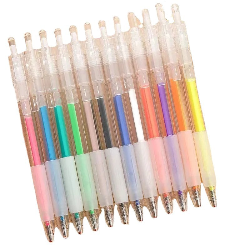 3D Jelly Gel Pens - Colorful Markers for Students